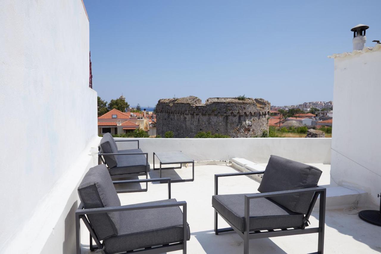 Ferienwohnung Kastron Views Chios Town Exterior foto